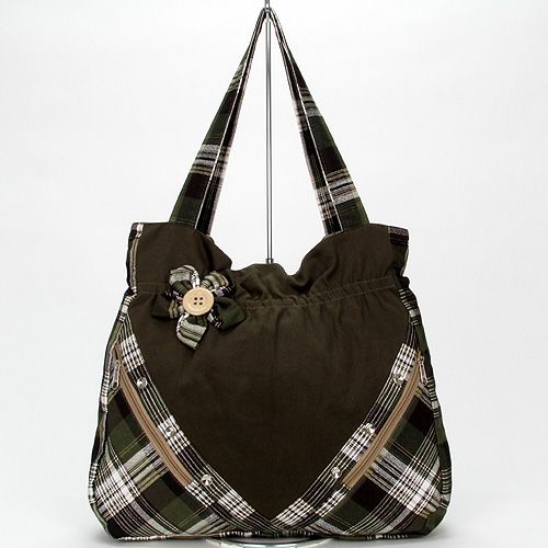 Bolsa FBF People brim de algodão