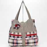 Bolsa FBF People brim de algodão